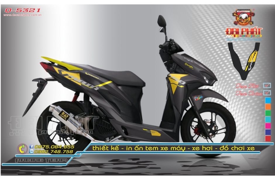 Ngắm 2020 Honda Vario 150 bản đen vàng cực chất sớm về Việt Nam
